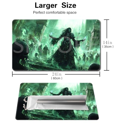 SIXTORE Board Game 14x24in MTG Playmat Compatible for OCG CCG RPG TCG Playmats Legion of The Undead - Image 5