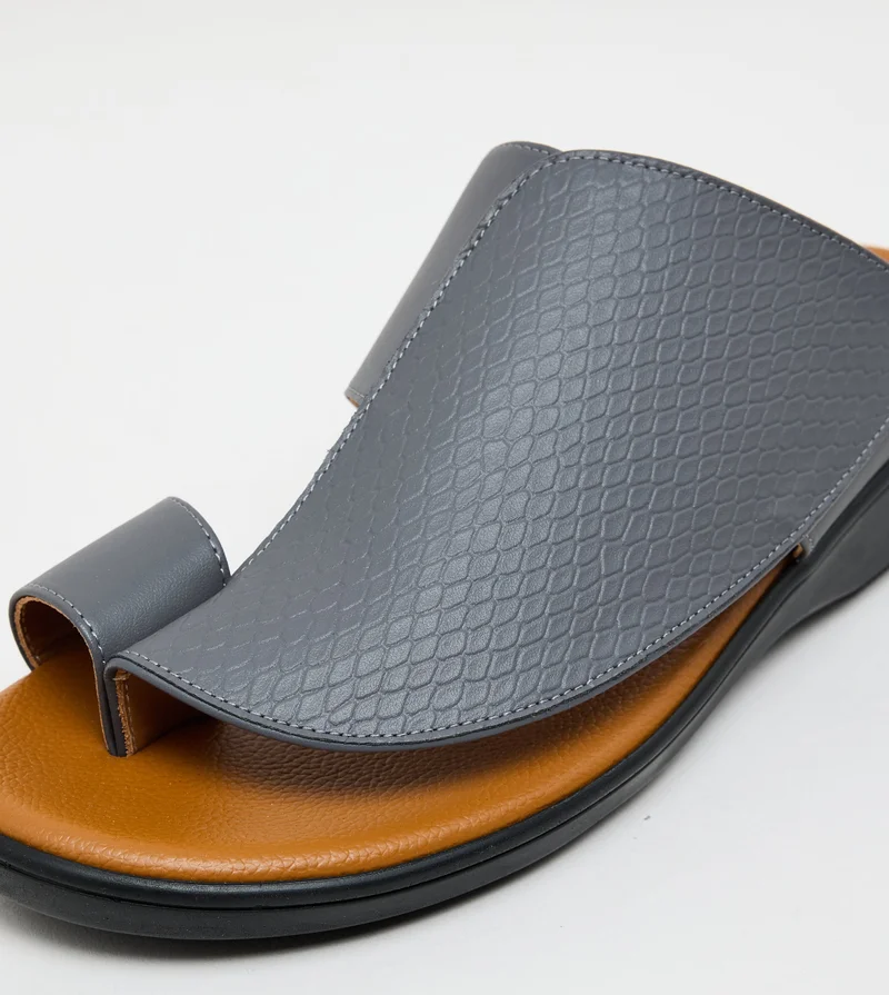 ستيف مادن Omani Sandal Grey Men's Sandals