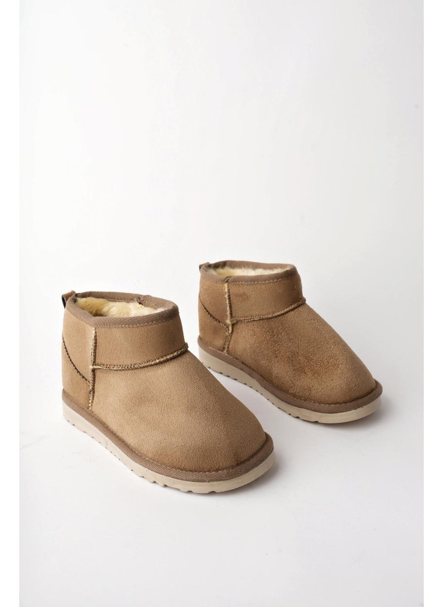 muggo Snow Guaranteed Unisex Children's Thick Sole with Hairy Daily Mini Ankle Boots  - Image 2