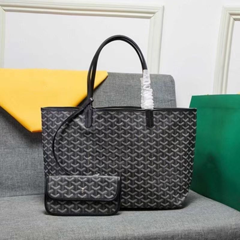 Single-Sided Shopping Bag Tote Bag Dog Tooth Bag Large Medium Commuter Portable Shoulder Bag Large Capacity Travel Mummy Bag - Image 5