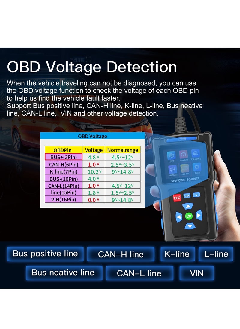 Generic T200 Custom Universal Car OBD II Diagnostic Scanner Car Fault Detector Diagnostic Scanner  - Image 4