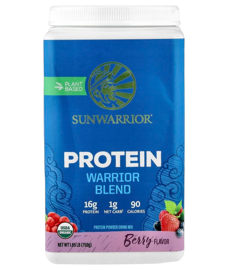 Sunwarrior Warrior Blend Protein Berry 1.65 lb (750 g)
