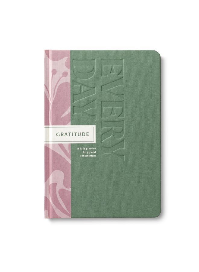 Compendium – Gratitude Every Day Guided Journal: A Daily Practice for Joy and Contentment – A 5-Minute a Day Personal Growth Notebook – An Inspiring Daily Journal for Forming New Habits - Image 1