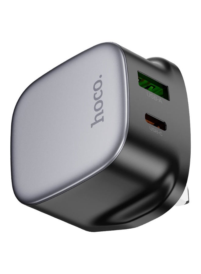 Hoco CS32B Wall charger Rich PD20W + QC3.0 UK cable set Type c - c - Image 5