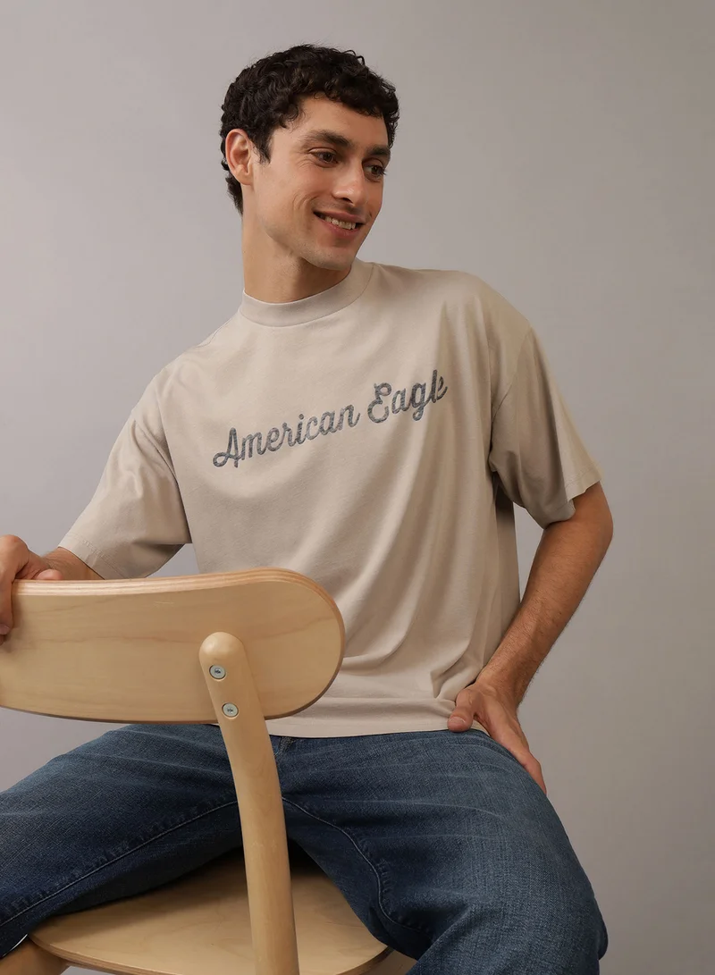 امريكان ايجل Graphic Crew Neck T-Shirt
