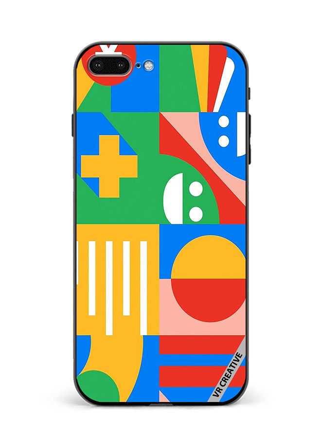 VR CREATIVE Protective Case Cover For Apple iPhone 7 Plus/8 Plus Design Multicolour - Image 1