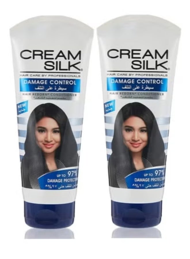 Cream Silk 2 PCS OF Cream Silk Hair Cream Damage Control 180 Ml - Image 1