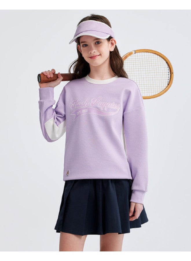 Hush Puppies Neutral Style Children's Pullover Hoodie, 2025 Spring/autumn New Collection, Boys' And Girls' Sweatshirt - Image 1