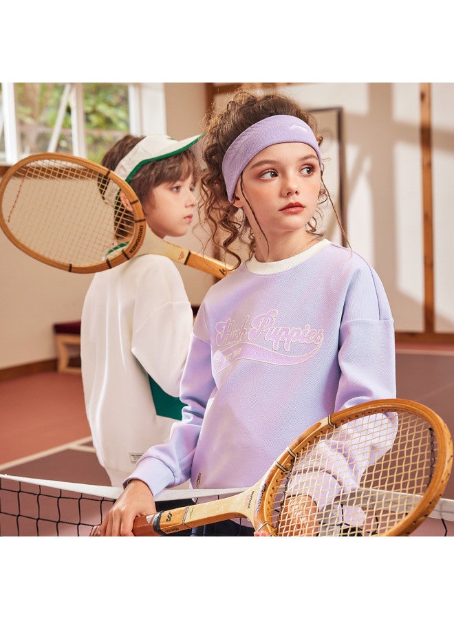 Hush Puppies Neutral Style Children's Pullover Hoodie, 2025 Spring/autumn New Collection, Boys' And Girls' Sweatshirt - Image 2