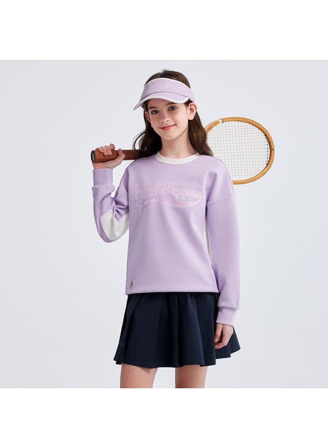 Hush Puppies Neutral Style Children's Pullover Hoodie, 2025 Spring/autumn New Collection, Boys' And Girls' Sweatshirt - Image 3