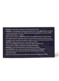 Preboost Control Men's Wipes - 6 Wipes  - Image 3