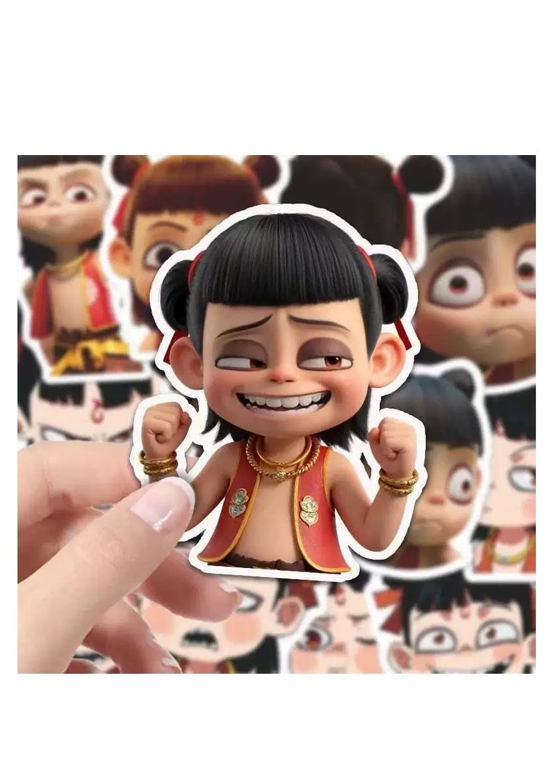 60 Nezha Expression Pack Stickers DIY Ao Bing Stickers  - Image 4