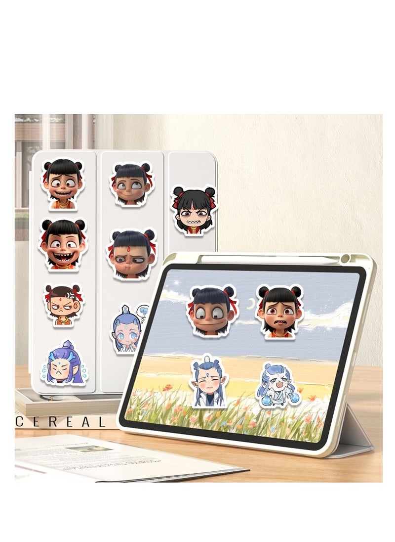 60 Nezha Expression Pack Stickers DIY Ao Bing Stickers  - Image 5