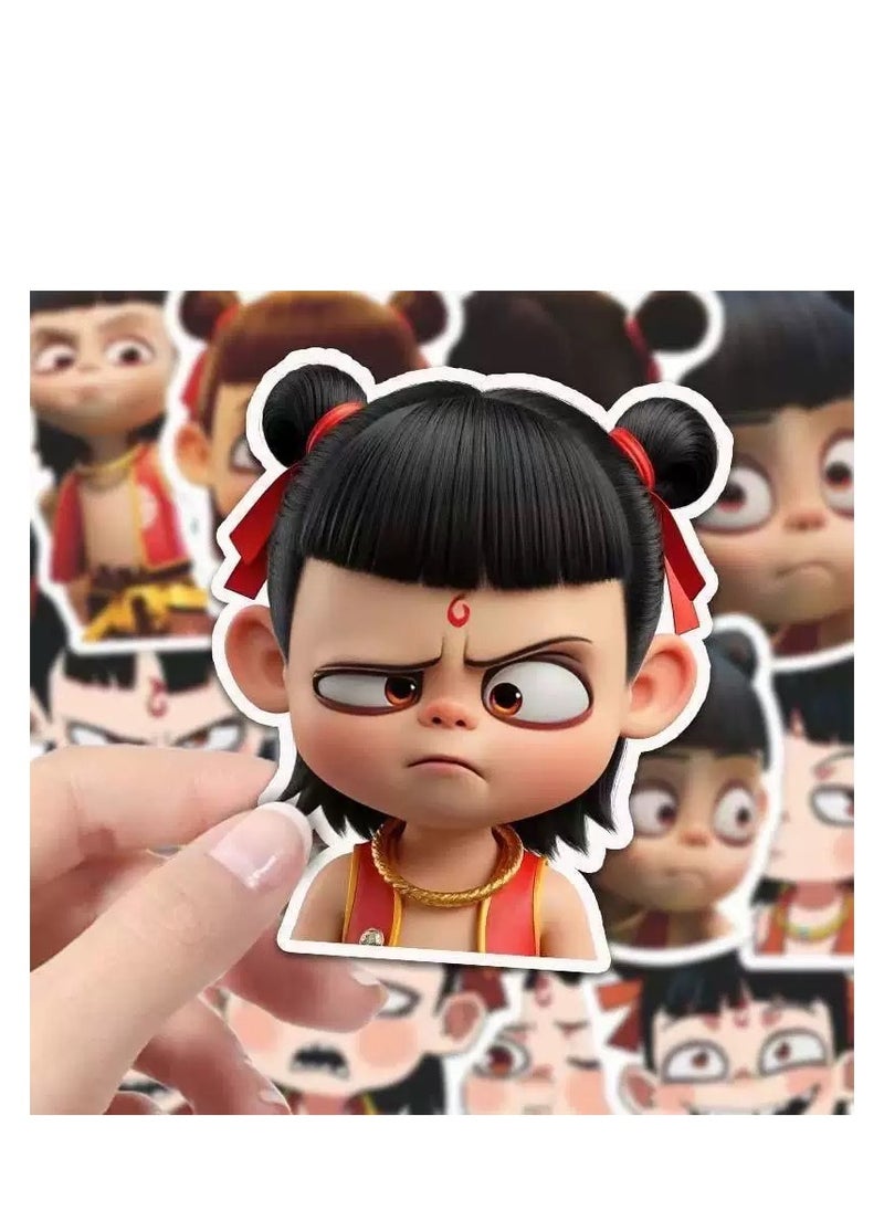 60 Nezha Expression Pack Stickers DIY Ao Bing Stickers  - Image 1
