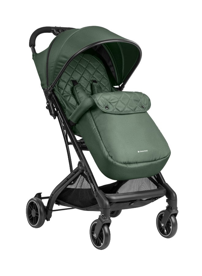 KIKKABOO Miley Pushchair Army Green 2024 Baby Stroller - Image 2