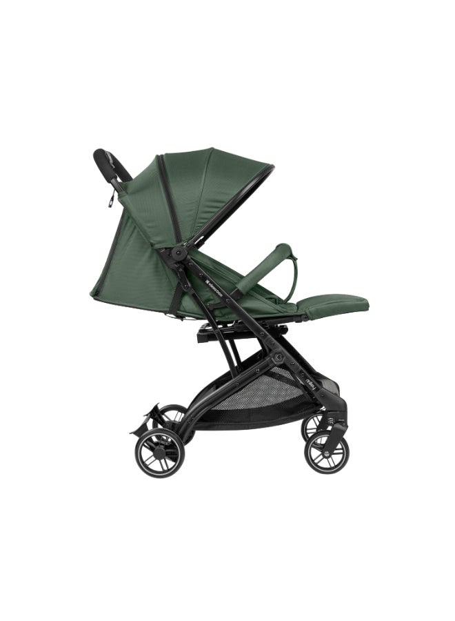 KIKKABOO Miley Pushchair Army Green 2024 Baby Stroller - Image 4