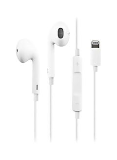 In-Ear Earphone With Mic For Apple iPhone 7 White