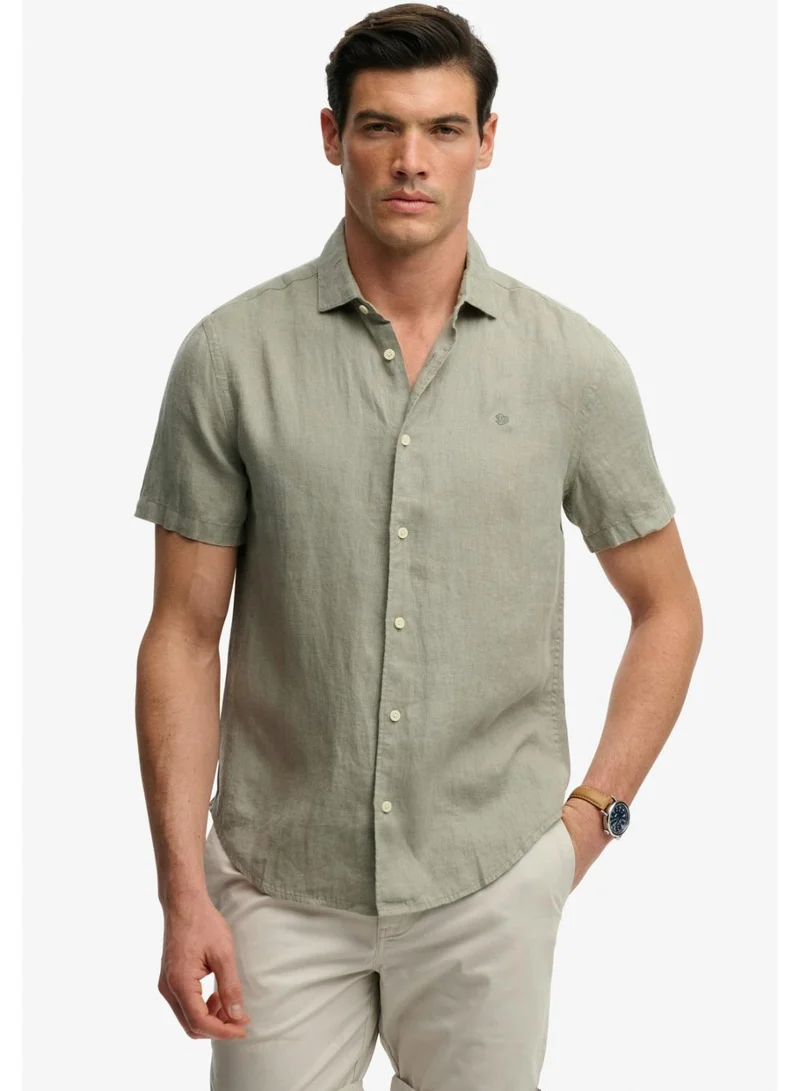 Riviera Short Sleeve Linen Shirt