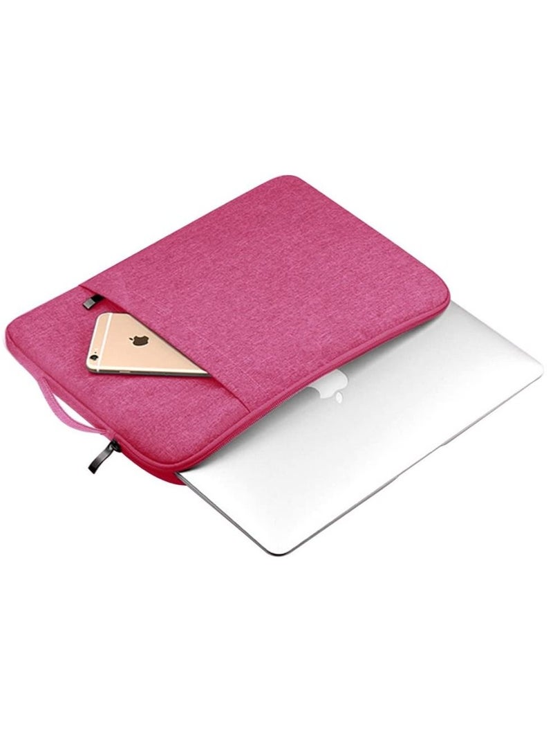 NTECH 15.4 Inch Laptop Sleeve Bag For apple macbook pro (Pink) - Image 5