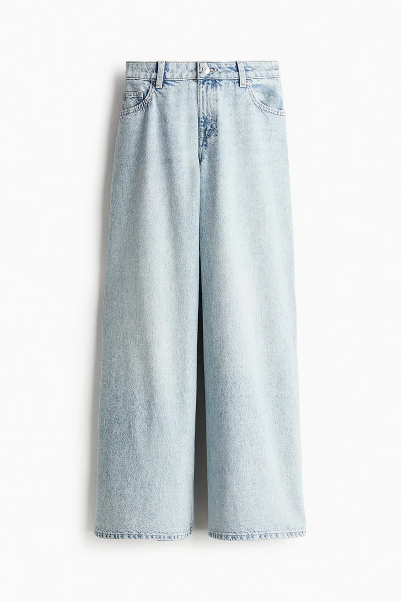 H&M Baggy Wide Low Jeans
