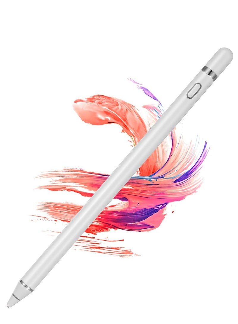 BORTONY Active Stylus Pens for Touch Screens Digital Stylish Pen Pencil Rechargeable Compatible iOS Android iPad Tablets - Image 1