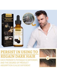 SOUTH MOON Hair Serum for White and Grey Hairs Natural Hair Darkening Serum for Rapid Hair Growth Nourishment and Anti-Grey Hair - 30 ml  - Image 2