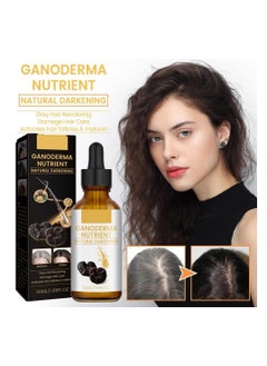 SOUTH MOON Hair Serum for White and Grey Hairs Natural Hair Darkening Serum for Rapid Hair Growth Nourishment and Anti-Grey Hair - 30 ml  - Image 4