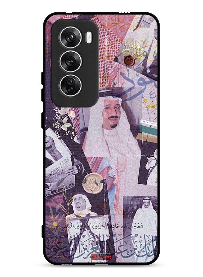 Tolwak Oppo Reno12 5G Protective Case Cover King Salman Vintage Photos - Image 1