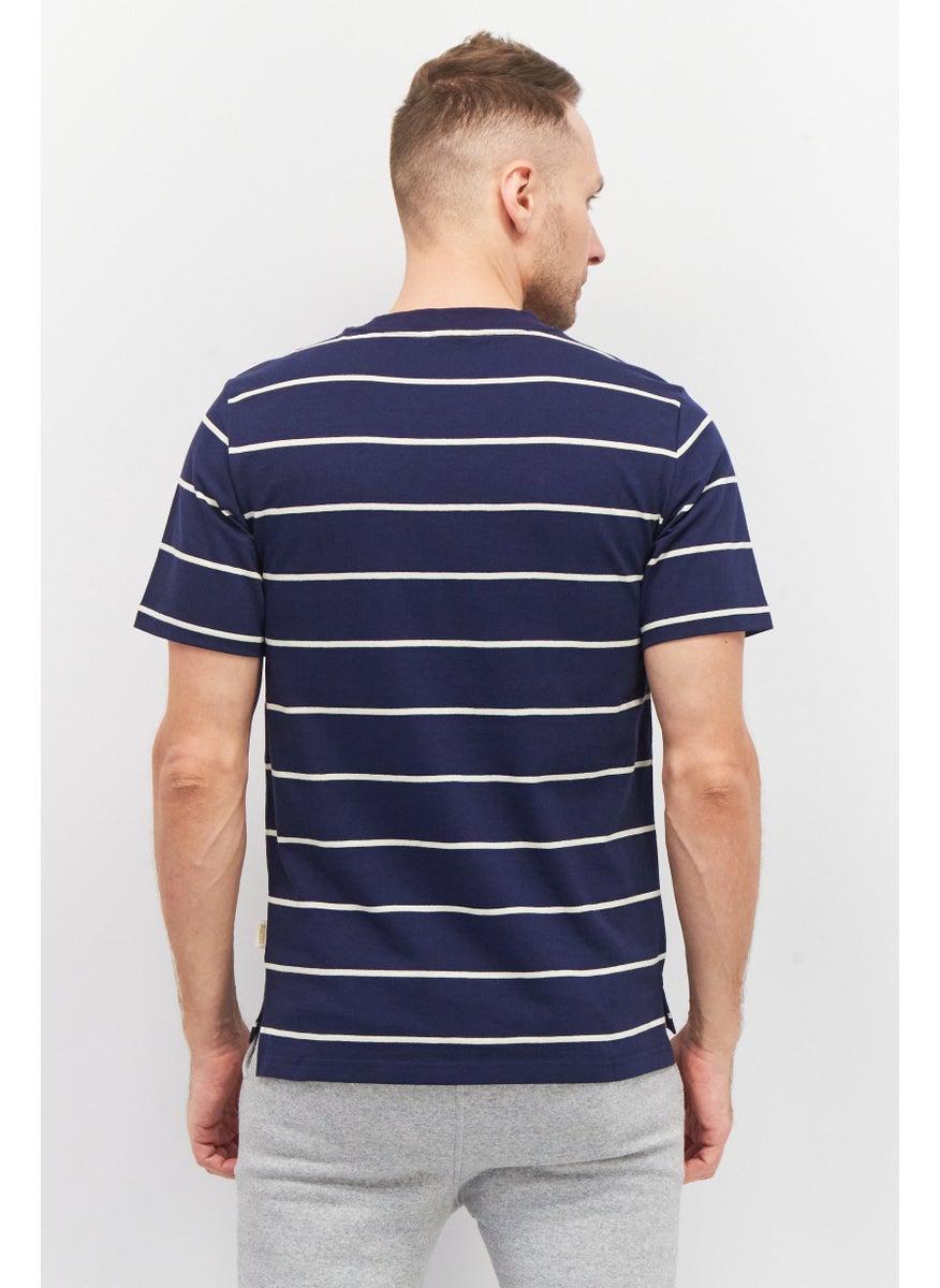Puma x Select Men Regular Fit Short Sleeves Training T-Shirt, Navy  - Image 3