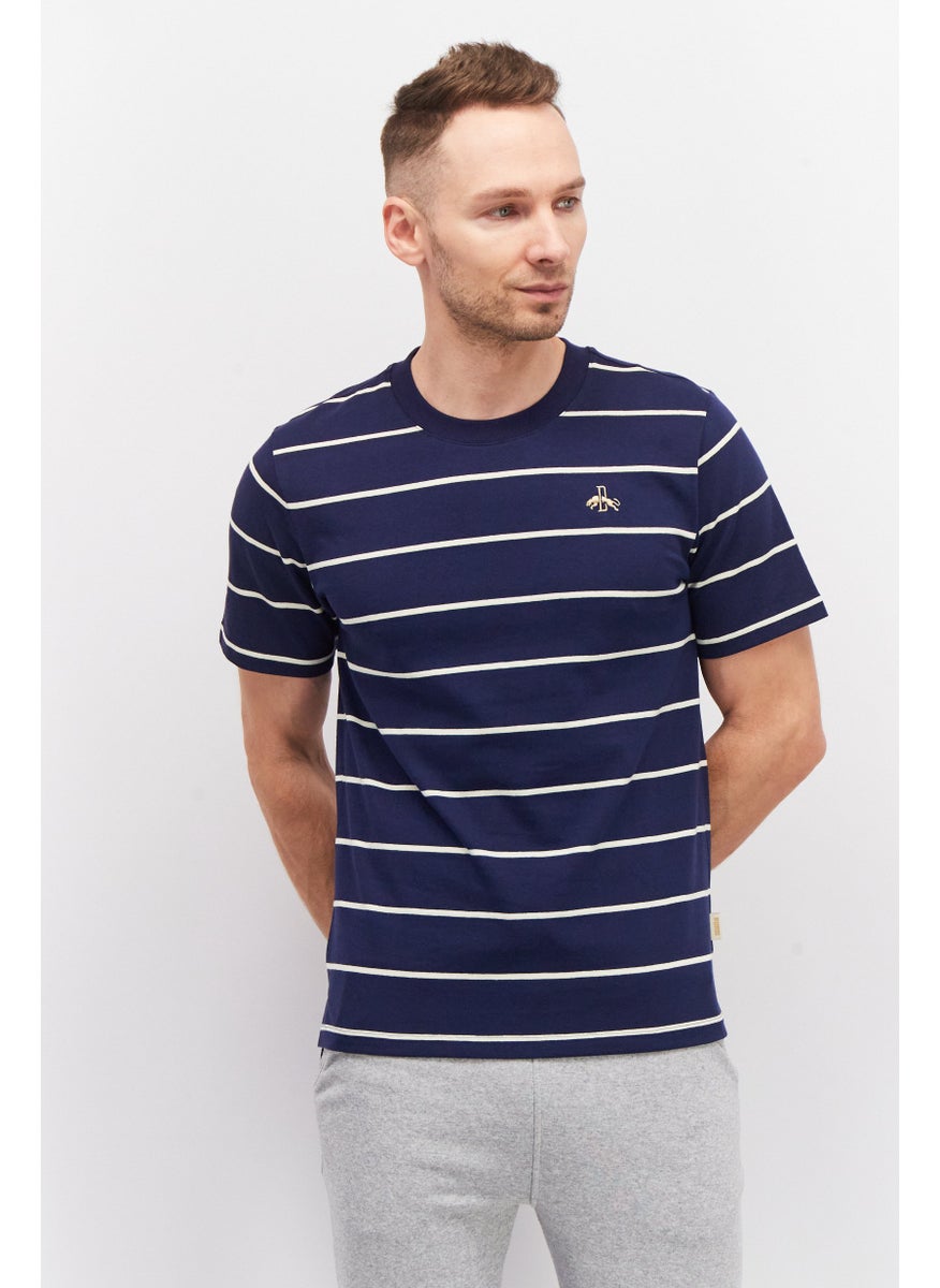 Puma x Select Men Regular Fit Short Sleeves Training T-Shirt, Navy  - Image 1