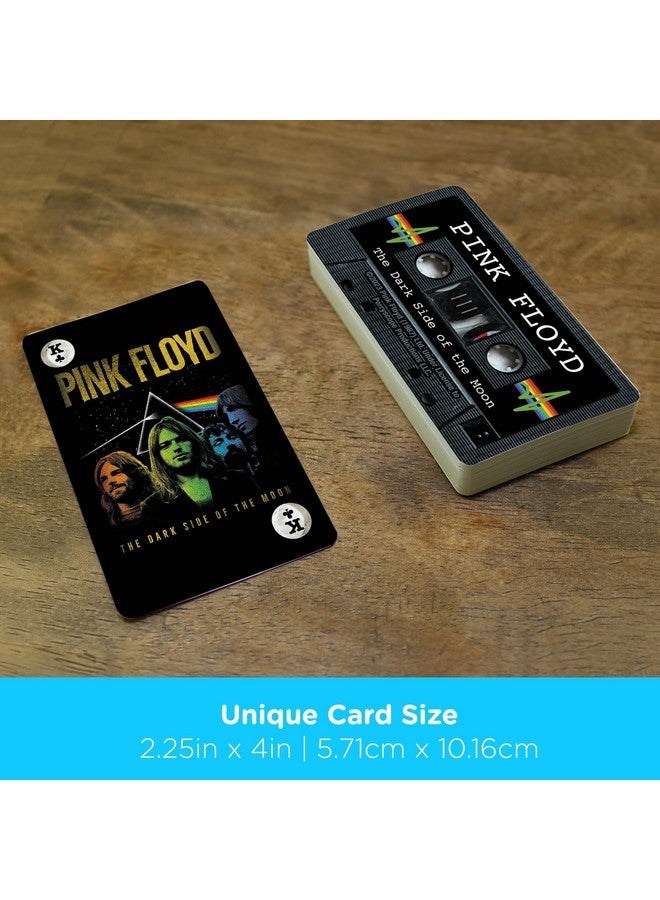 Aquarius Aquarius Pink Floyd DSOM Cassette Playing Cards -Pink Floyd Themed Deck of Cards for Your Favorite Card Games - Officially Licensed Pink Floyd Merchandise & Collectibles 2.3 x 4.3 - Image 5