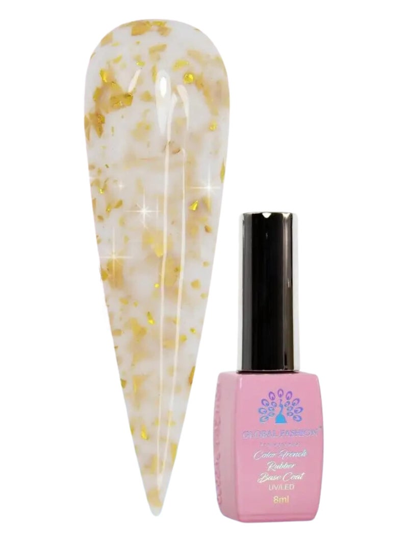 GLOBAL FASHION GLOBAL FASHION-POTAL RUBBER BASE COAT-8ML (07)  - Image 1