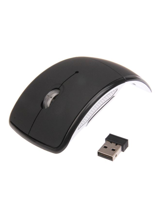 NIBEMINENT Wireless Optical Mouse Black/Silver - Image 1