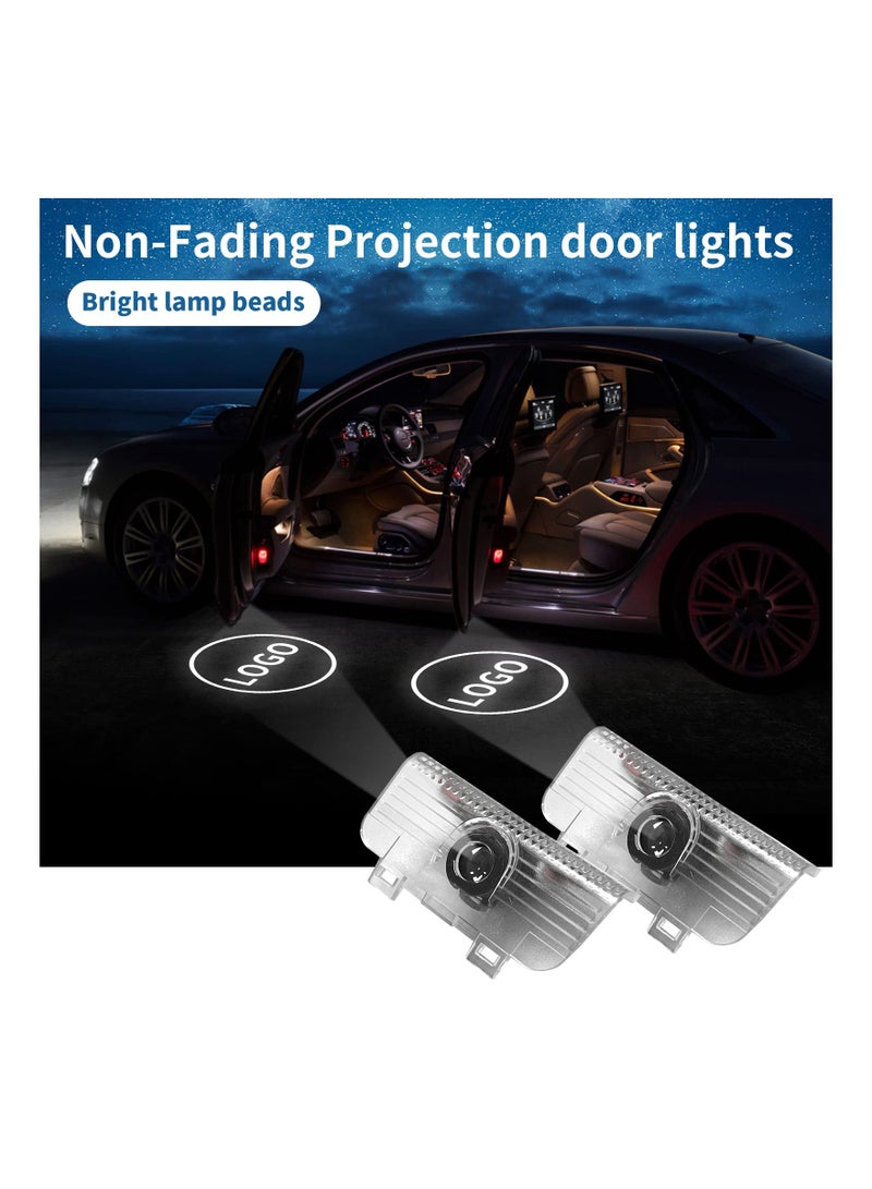 2PCS Car Door LED Logo Light Replacement for Accord, 3D Ghost Shadow Puddle Lights Never Fade 3D LED Car Light for Accord 2013-2022 Spirior Odyssey Elysion CR-Z（New Accord Spirior Odyssey Elysion CR-Z - Image 4