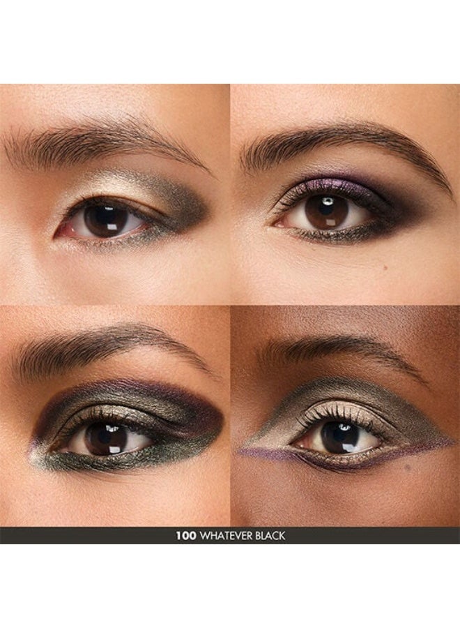 MAKE UP FOR EVER Artist To Go Eyeshadow Palette -100-(Whatever  Black) Mini compact eyeshadow palette - Image 3