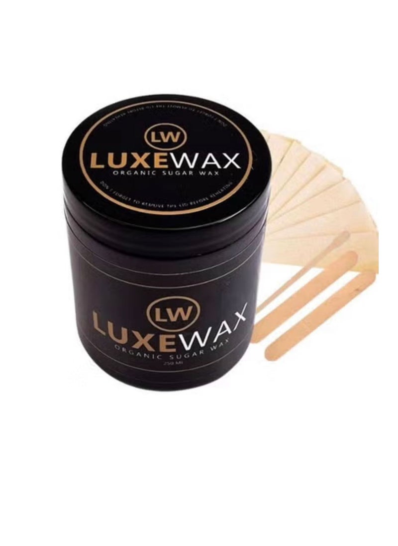 Luxewax - Organic Sugar Wax Kit (Hair Removal Kit) - Image 1
