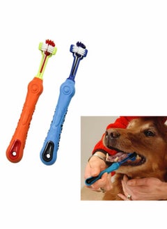 SYOSI 2 Pack Pet Toothbrush  - Image 1