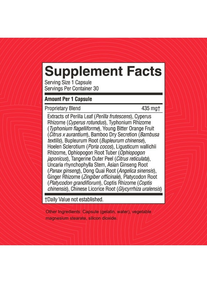 NATURE'S SUNSHINE Mood Elevator Chinese TCM Concentrate 30 Capsules - Image 3