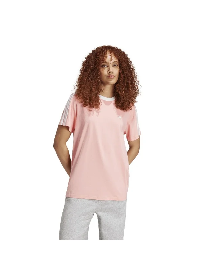 adidas adidas W 3S Bf T Pink Training T-Shirts 2XSS