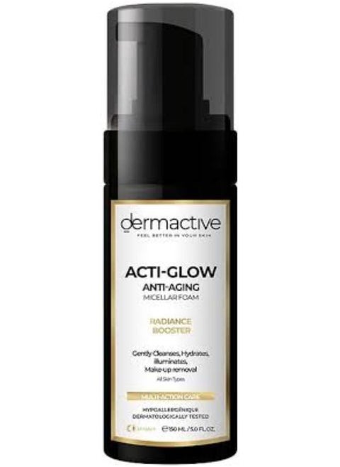 Dermactive Acti Glow Anti-Aging Micellar Foam 150m