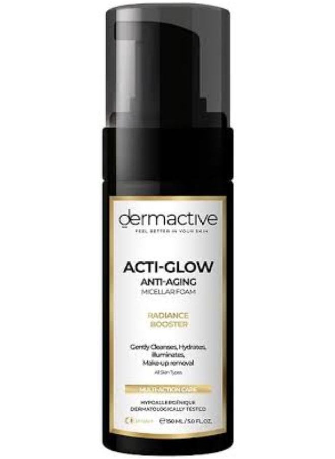Dermactive - Dermactive Acti Glow Anti-Aging Micellar Foam 150m - Image 1