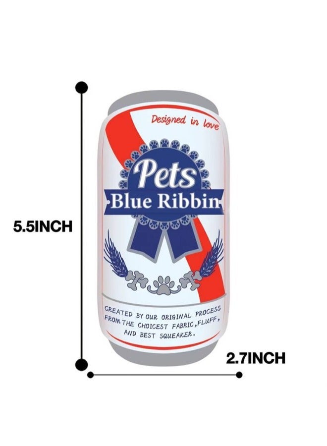 PETSARY Fun Dog Toy | Plush Dog Toy that looks like COLA Drink Can | Funny Novelty Dog Toy Plush Squeaky Dog Toys for Medium | Suitable for all Pets - Image 3