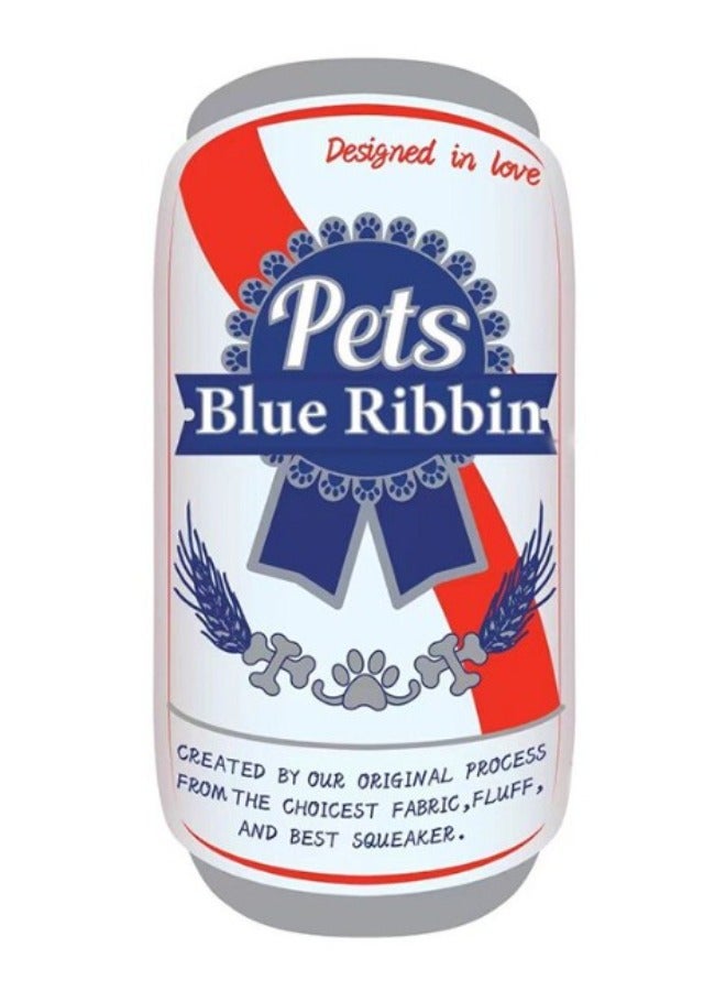 PETSARY Fun Dog Toy | Plush Dog Toy that looks like COLA Drink Can | Funny Novelty Dog Toy Plush Squeaky Dog Toys for Medium | Suitable for all Pets - Image 2