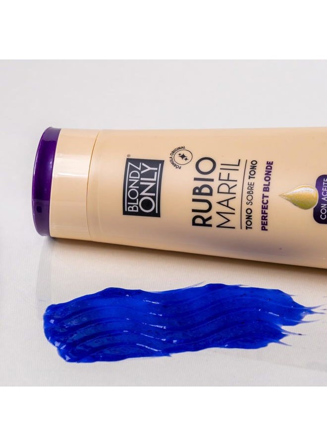 Blondz Only Purple Shampoo Rubio Marfil Ivory Blonde with Argan Oil Perfect Blonde 11.8 Fluid Ounce (350 ml) - Image 5