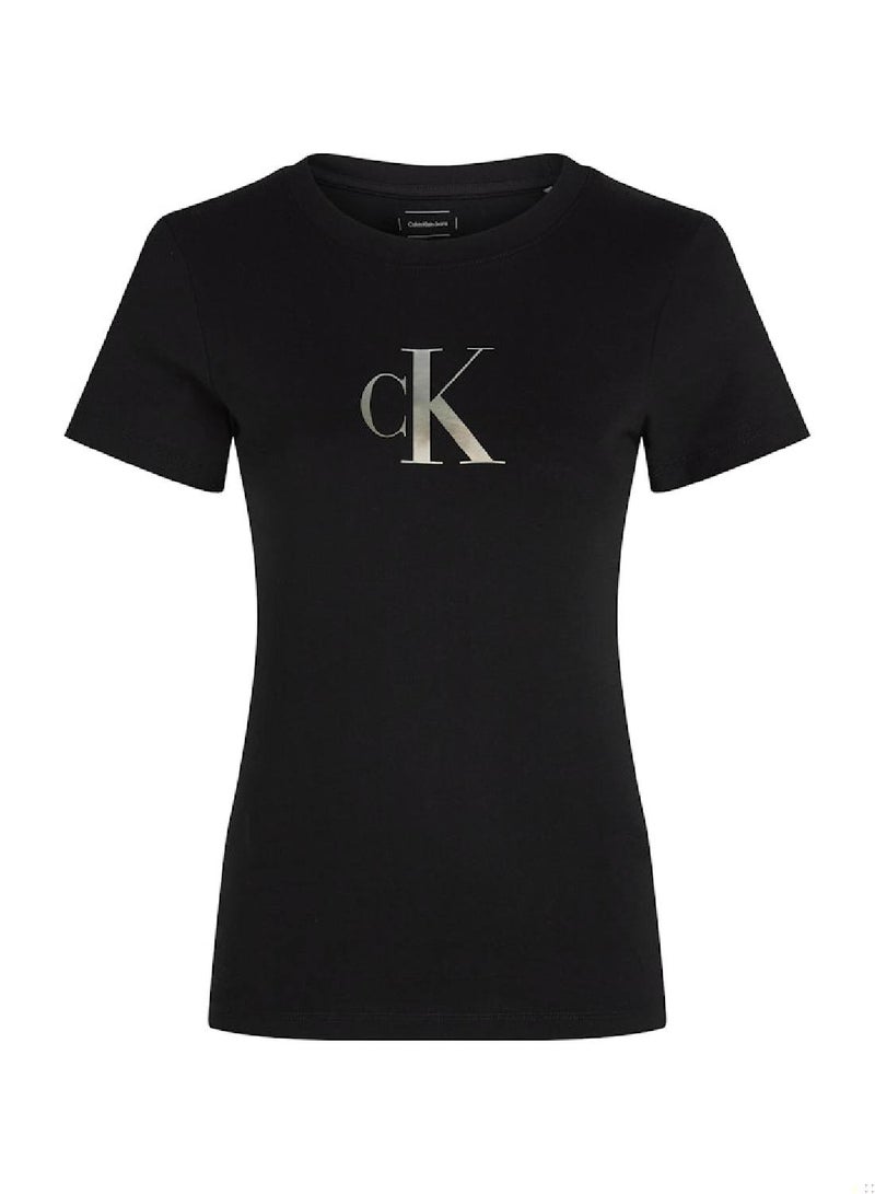 Calvin Klein Jeans Slim Monogram T-Shirt - Image 1