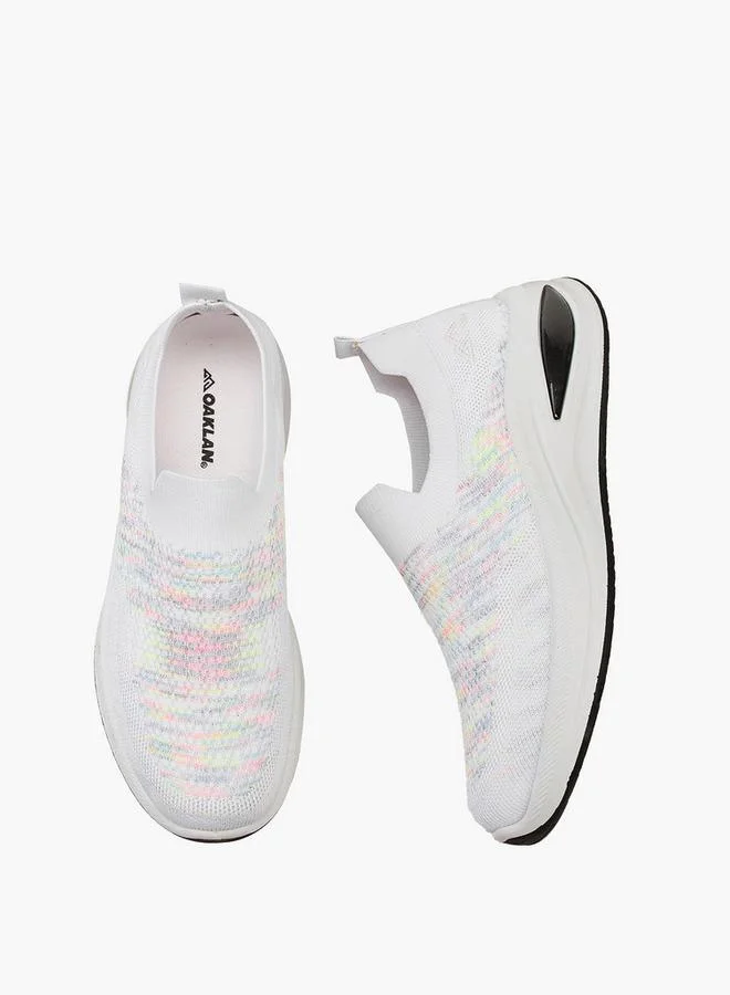 Oaklan by Shoexpress  Textured Slip-On Sports Shoes for Women | Best Price UAE