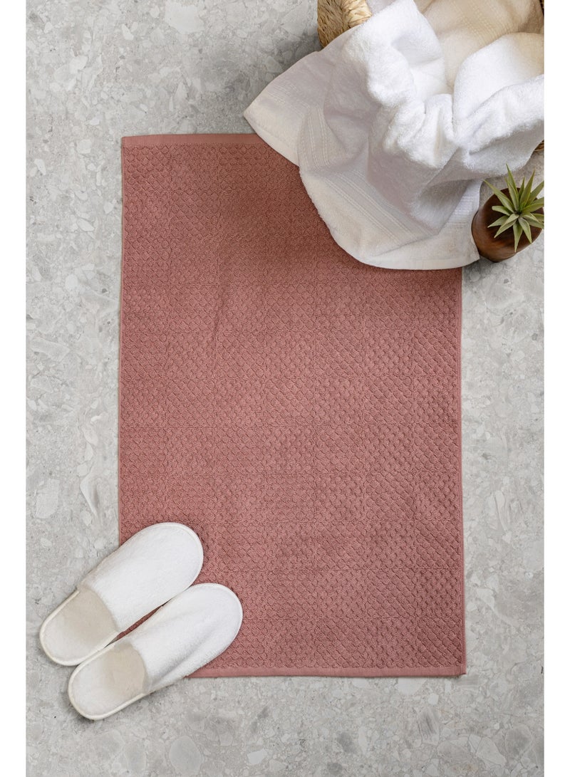 دواسة حمام ناعمة مصنوعة من قطن 100% - سريعة الامتصام - سريعة الجفاف - قابلة للغسيل فى الغسالة - 50*80 CM