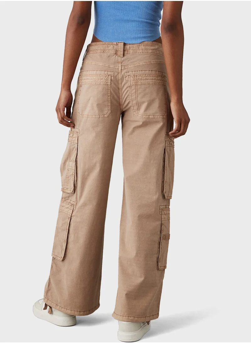 امريكان ايجل High Waist Baggy Joggers