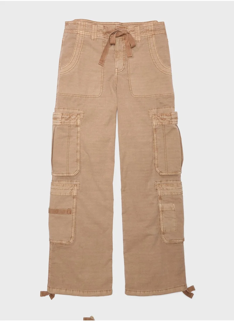 امريكان ايجل High Waist Baggy Joggers