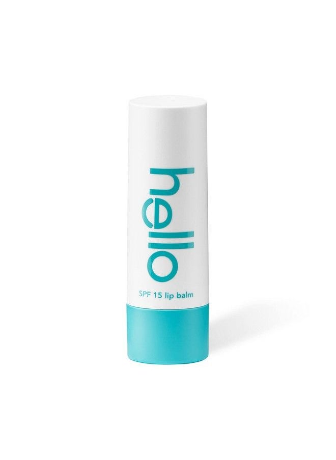 Hello Moisturizing Vegan Lip Balm Sweet Mint Spf 15 Beeswax Free Petrolatum Free And Parabens Free 0.15 Ounce 1 Pack  - Image 4